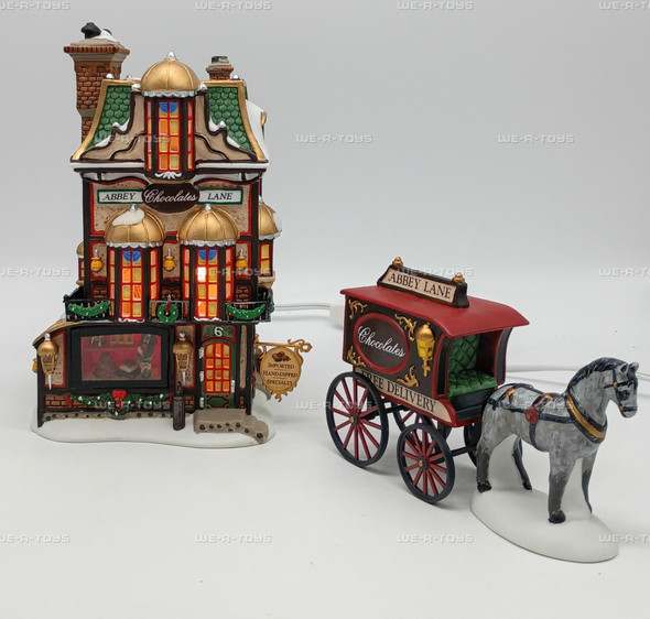 Department 56 Abbey Lane Chocolates Dickens Village Series Gift Set #58760