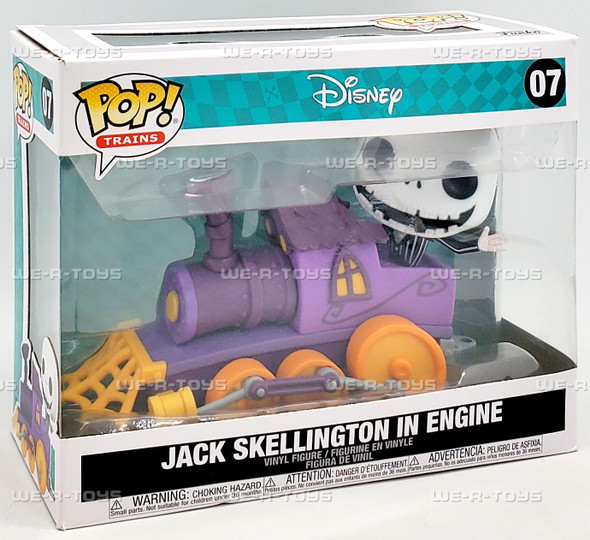 Funko POP Trains Disney Nightmare Before Christmas Jack in Engine Vinyl Figure