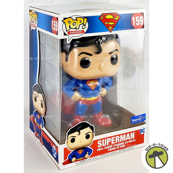 Funko POP Heroes 159 Superman 10 Inch Vinyl Figure
