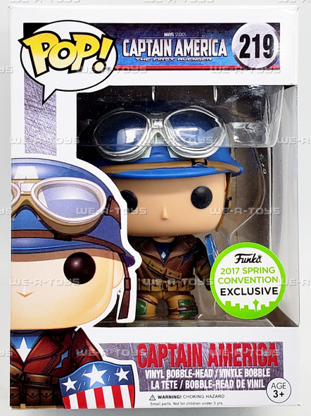 Funko POP Marvel Captain America The First Avenger Captain America 219 Figure