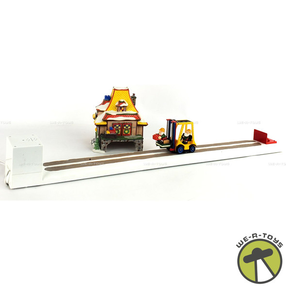 Department 56 North Pole Series Lego Warehouse Fork Lift 52660