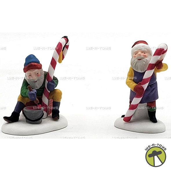 Department 56 Candy Cane Elves Heritage Village Collection 56390