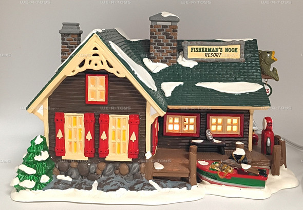 Department 56 Fisherman's Nook Resort The Original Snow Village #5460-7 Lighted