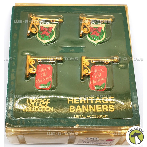 Department 56 Heritage Banners Heritage Village Collection NEW 55263