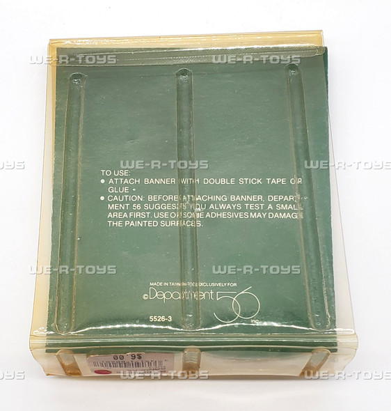 Department 56 Heritage Banners Heritage Village Collection NEW 55263