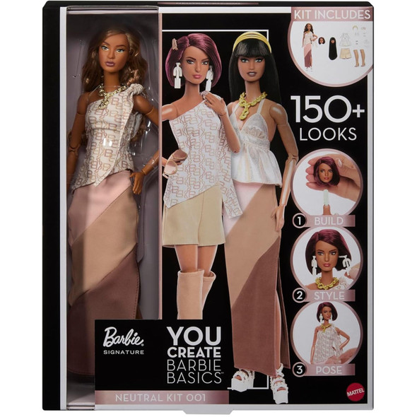Barbie Signature You Create Basics Neutral Kit Doll Kit 001 Mattel JJX35