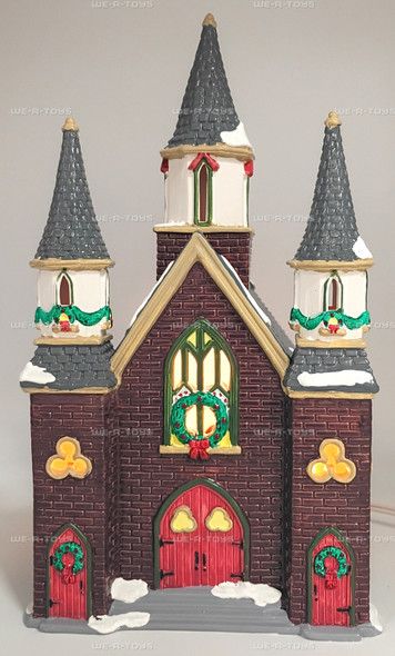 Department 56 St. Luke's Church The Original Snow Village Lighted Building 54216