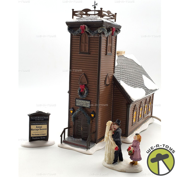 Department 56 Snow Village The Little Brown Church In The Vale Building 4025322