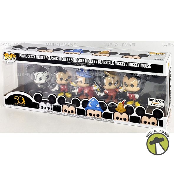 Funko POP Disney Archives Mickey Mouse 5 Pack Vinyl Figure Set 51118