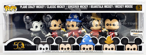 Funko POP Disney Archives Mickey Mouse 5 Pack Vinyl Figure Set 51118