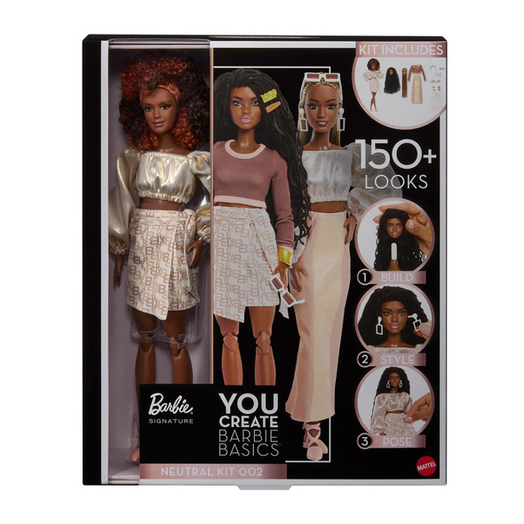 Barbie Signature You Create Basics Neutral Kit Doll Kit 002 Mattel JJX36