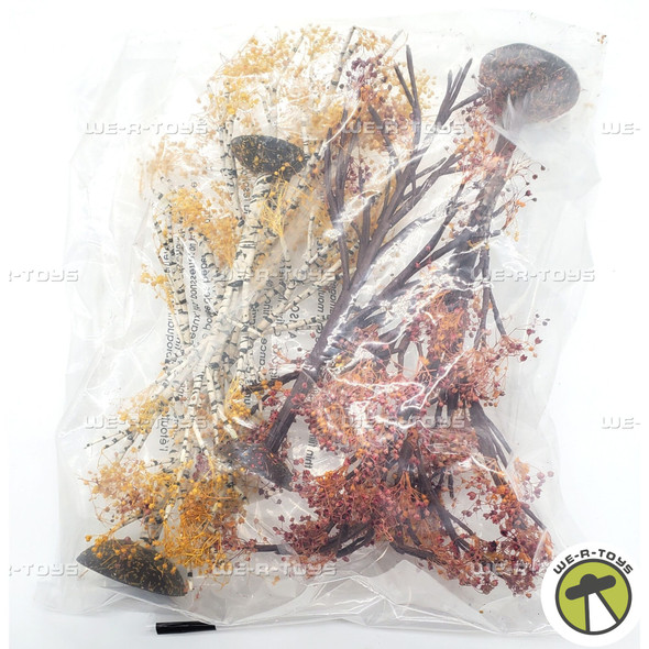 Department 56 Village Autumn Trees Lot of 6 Village Accessories