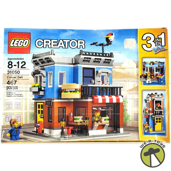 LEGO Creator 3 in 1 Corner Deli 2016 Building Set 467 Pieces #31050