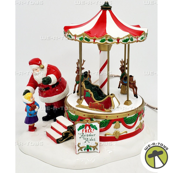 Department 56 Santa Comes to Town 2004 Carousel Original Snow Village 55222