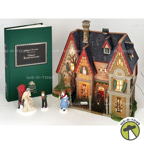 Department 56 Literary Classics Great Expectations Satis Manor and Book 58310
