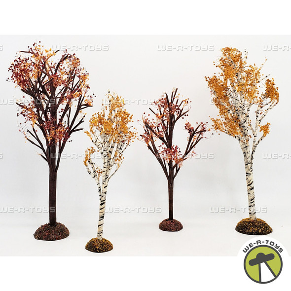 Department 56 Seasons Bay Set of 4 Autumn Trees 53383