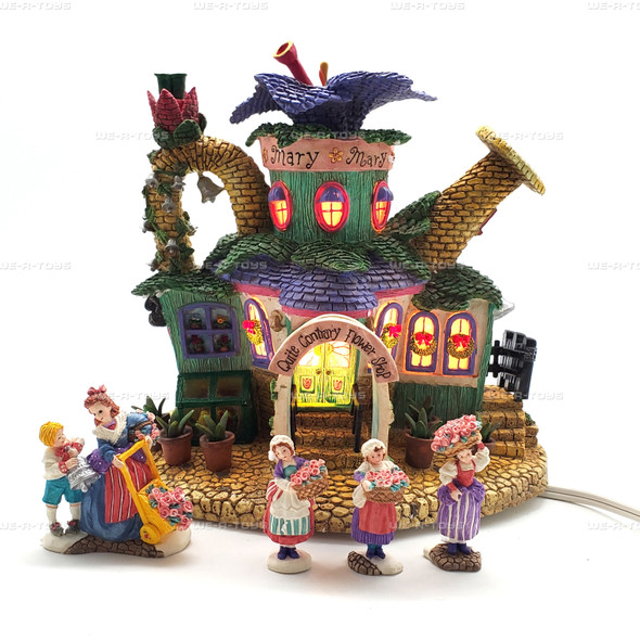 Department 56 Storybook Village Mary Mary Quite Contrary Set of 5 #13180 NEW