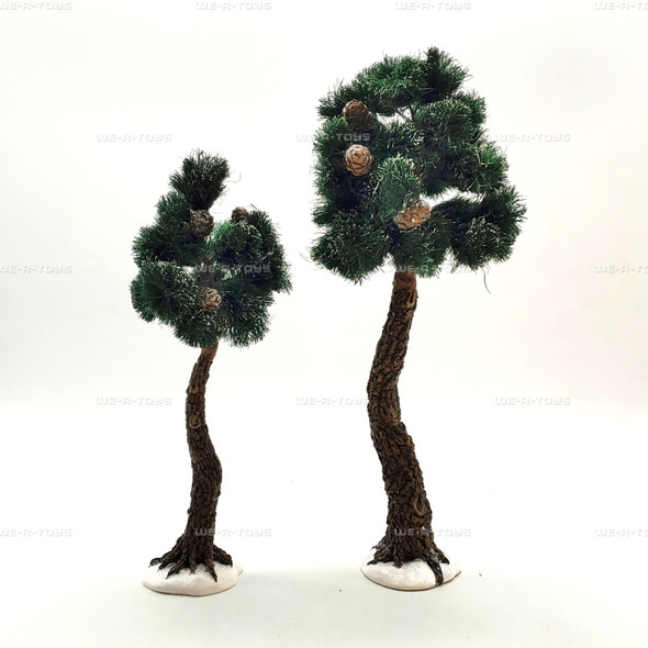 Department 56 Village Pinewood Trees Set of 2 Trees 56924