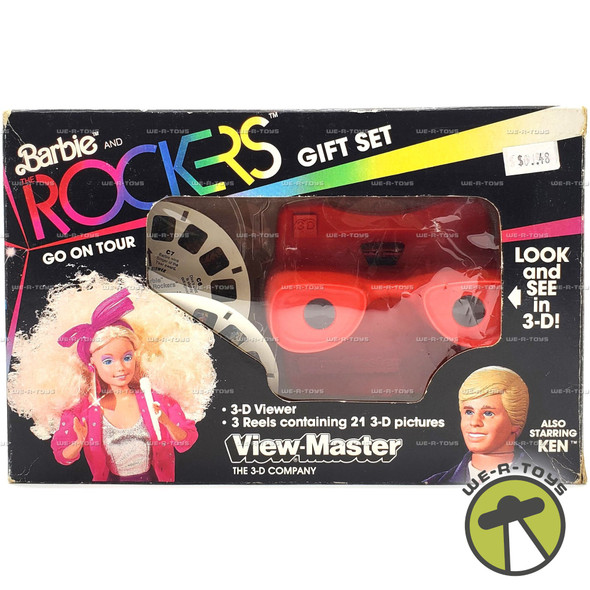 Barbie and the Rockers View Master 3-D Gift Set 1986 Mattel #02327