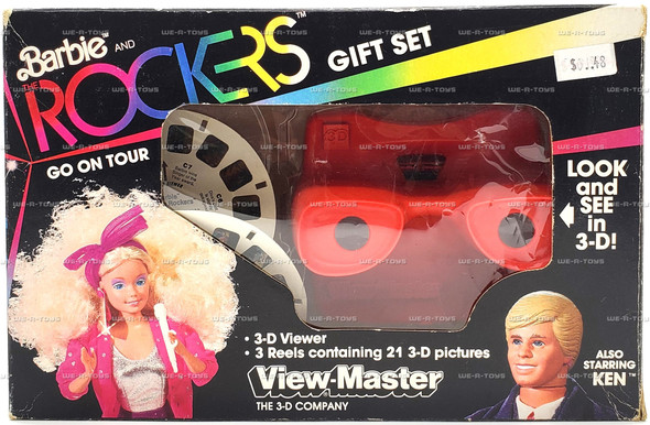 Barbie and the Rockers View Master 3-D Gift Set 1986 Mattel #02327