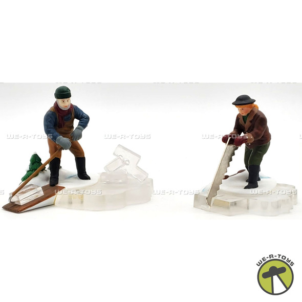 Department 56 Blue Star Ice Harvesters New England Village Series 56502