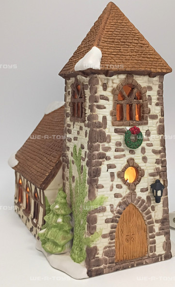 Department 56 Dickens Village Church Lighted Building Shops of Dickens Village