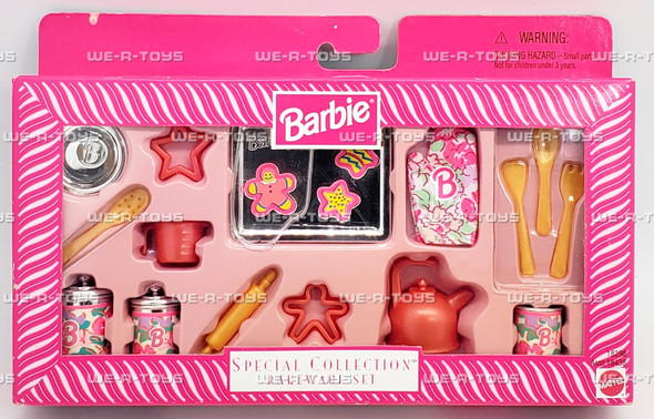 Barbie Special Collection Bakeware Set 1997 Mattel 18298