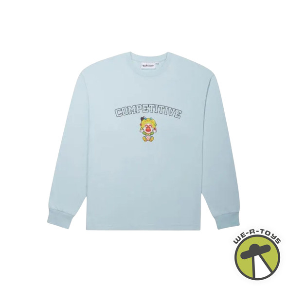 VeeFriends Competitive Clown Long Sleeve T-Shirt Light Blue Size L