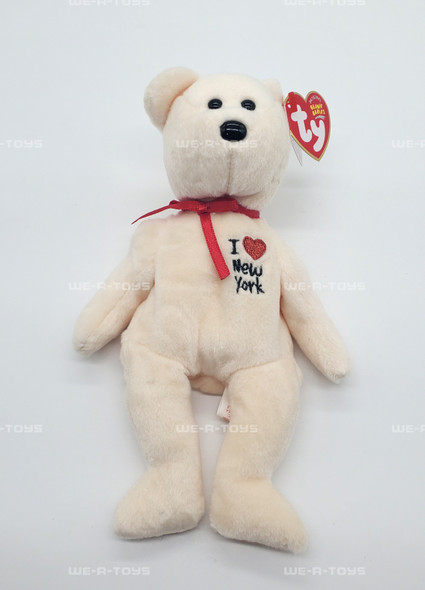 Ty Beanie Babies New York the Bear Plush 2003