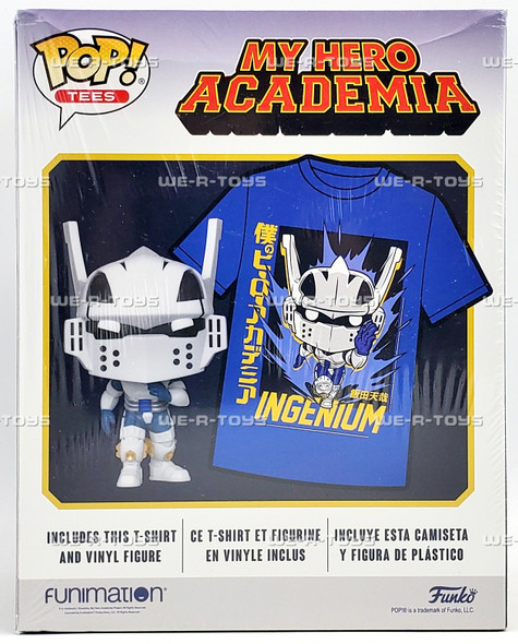 Funko POP Tees My Hero Academia Ingenium Figure and Shirt 46412