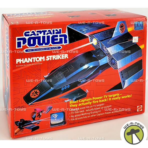 Captain Power Phantom Striker Vehicle 1987 Mattel 4154