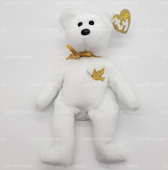 Ty Beanie Babies Holy Father the Bear Plush 2005