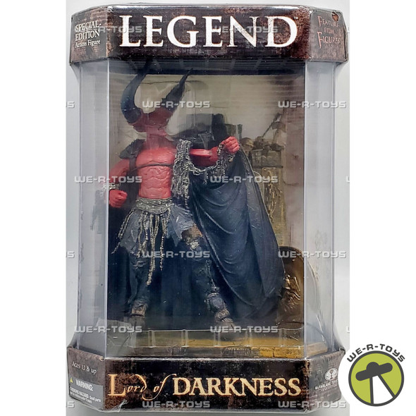 Movie Maniacs Legend Lord of Darkness Figure 2003 McFarlane Toys 17707