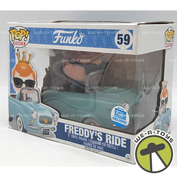 Funko POP! Rides Freddy's Ride Vinyl Figure #59 Exclusive Freddy Funko With Ride
