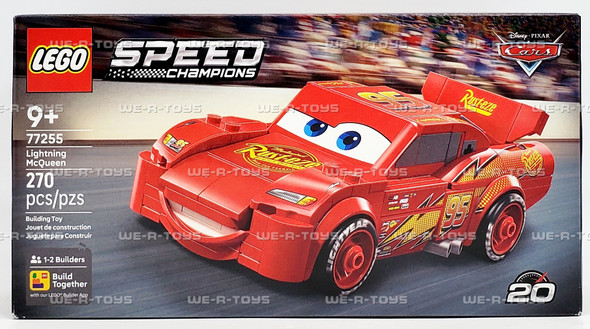 LEGO Speed Champions Disney Pixar Cars Lightning McQueen Building Set 77255