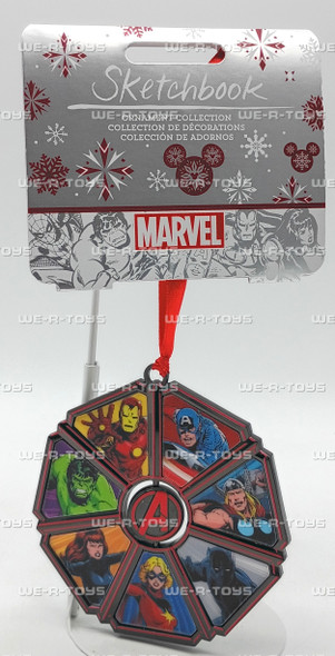 Disney Marvel Avengers Endgame Ornament Sketchbook 2024 Collection 20750