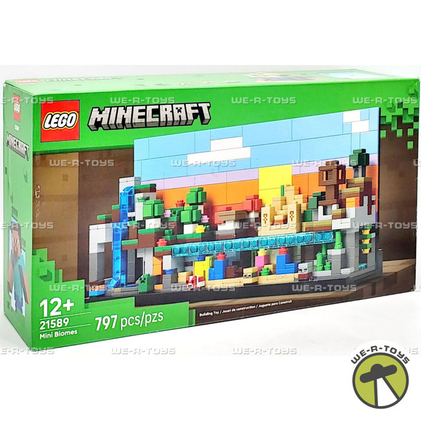 LEGO Minecraft Mini Biomes 797 Piece Building Set 21589