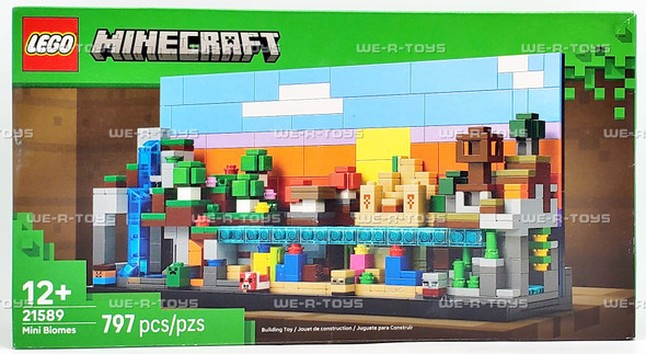 LEGO Minecraft Mini Biomes 797 Piece Building Set 21589