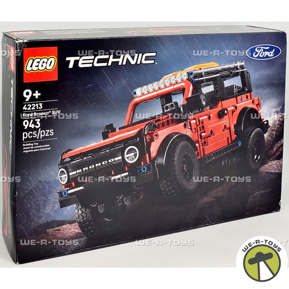 LEGO Technic Ford Bronco SUV 943 Piece Building Set 42213