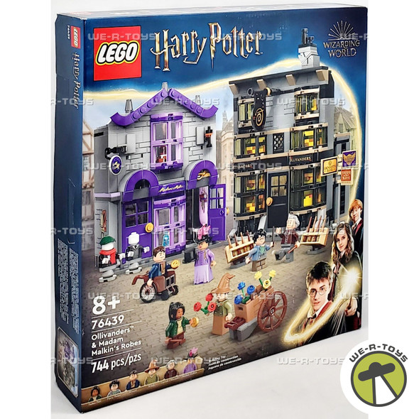LEGO Harry Potter Ollivanders & Madam Malkin's Robes 744 Pc Building Set 76439