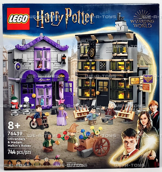 LEGO Harry Potter Ollivanders & Madam Malkin's Robes 744 Pc Building Set 76439