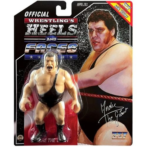 Wrestling's Heels and Faces Andre the Giant Black Strap Zombie Sailor's Toys