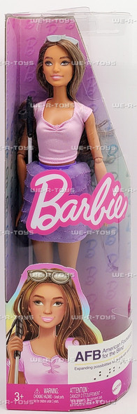 American Foundation for the Blind Barbie Fashionistas Doll 2024 Mattel HRH17