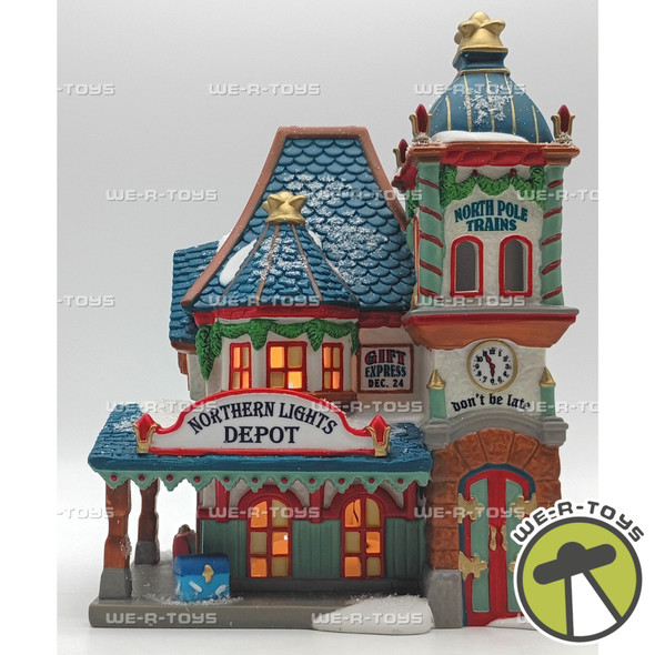 Department 56 Northern Lights Depot North Pole Series Lighted Building 4030713