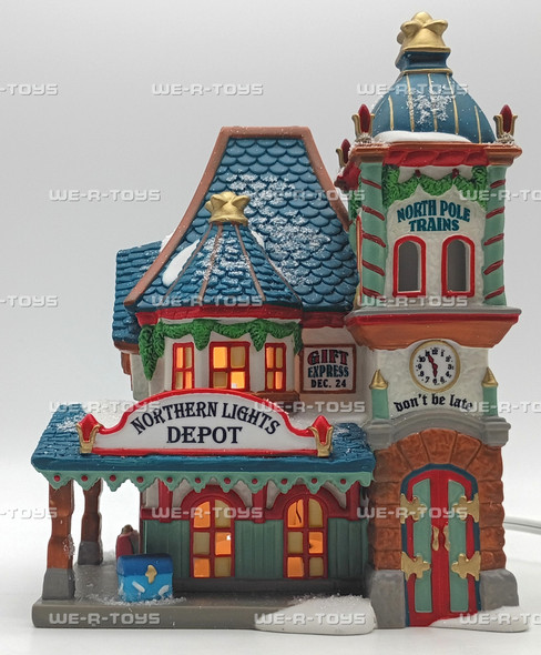 Department 56 Northern Lights Depot North Pole Series Lighted Building 4030713