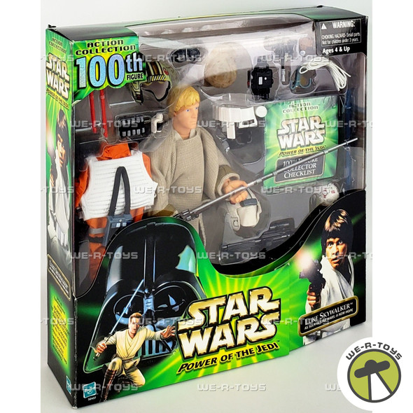 Star Wars A New Hope Luke Skywalker 100th Action Figure 2000 Hasbro 32437