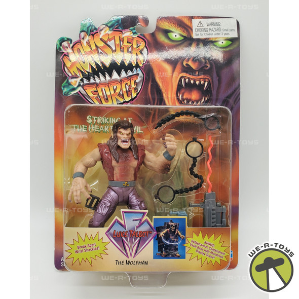 Monster Force Luke Talbot The Wolfman 1994 Playmates 1601