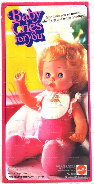 Baby Cries for You Vintage Doll 1979 Mattel #1288