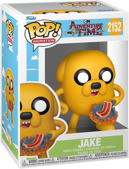 Funko Pop Animation 2152 Adventure Time Jake Vinyl Figure
