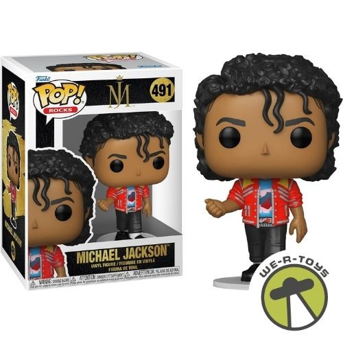 Funko Pop Rocks 491 Michael Jackson Beat It Vinyl Figure